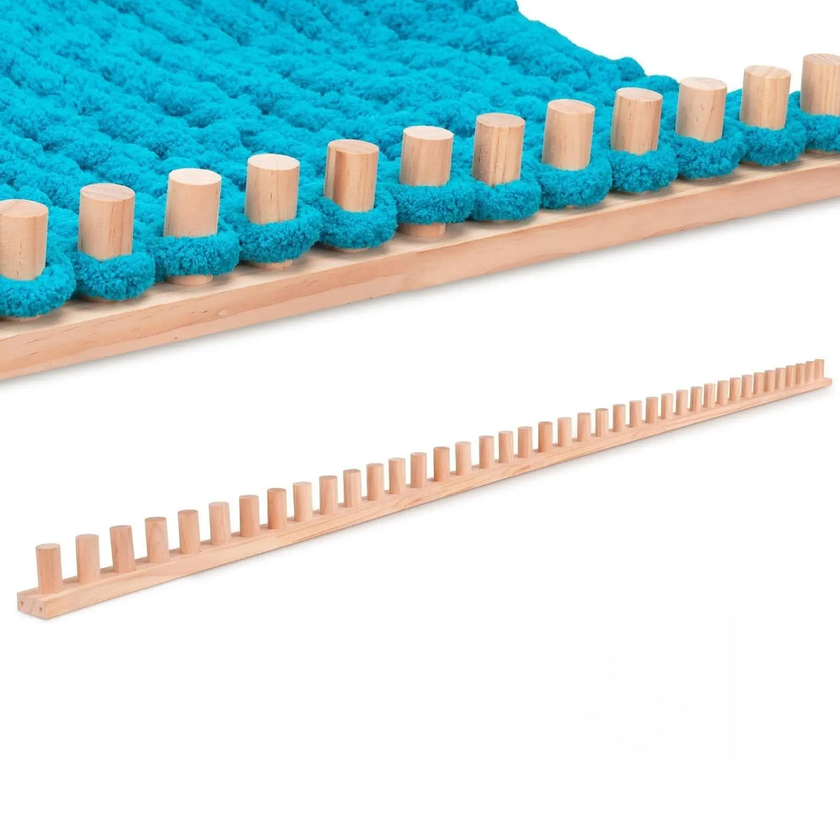 Wooden Peg Loom for Chunky Yarn Knitting