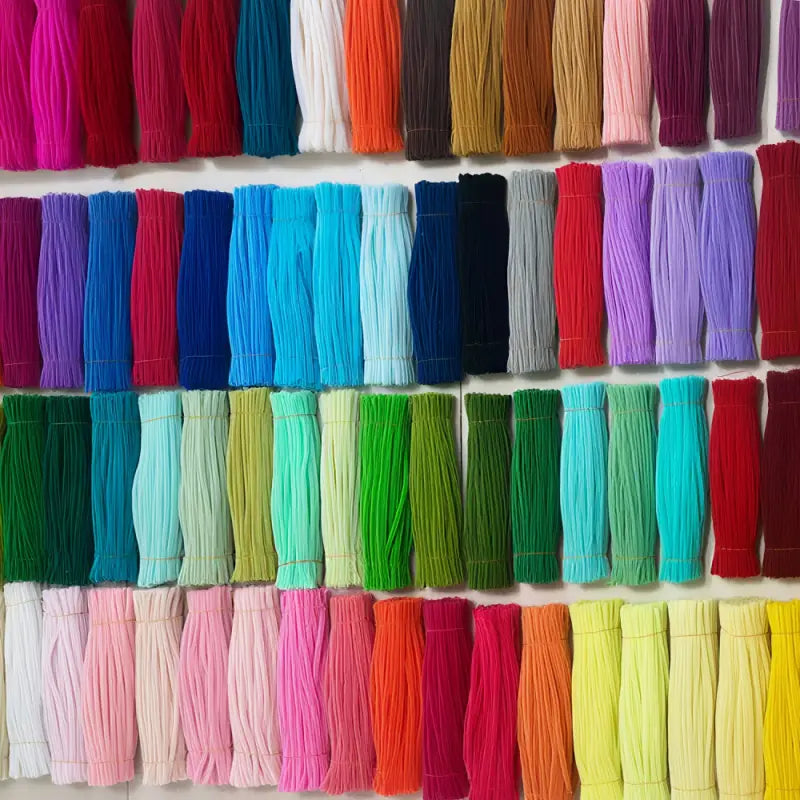 Assorted Colour Chenille Craft Stem Bundles