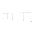 Freestanding Metal Balloon Arch Frame with Flat Bases