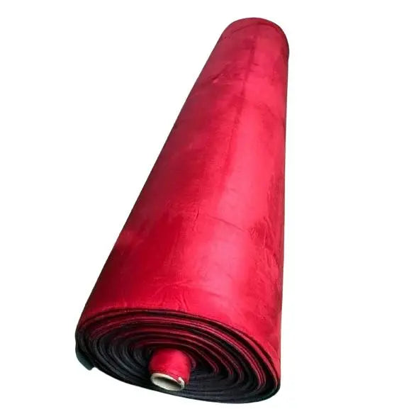 Black Stretch Suede Fabric Roll with Foam Backing