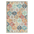 Multicolor Medallion Pattern Area Rug